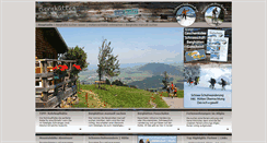 Desktop Screenshot of berghuetten-allgaeu.de